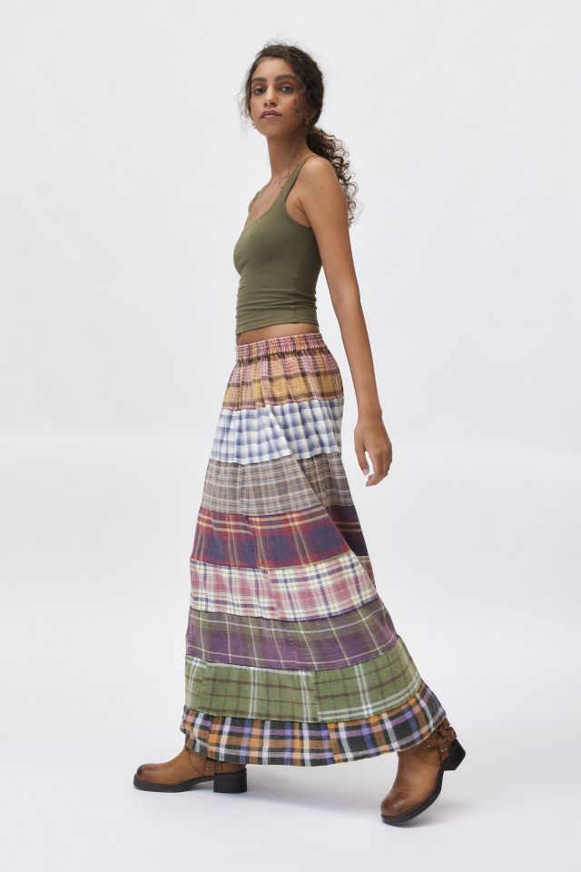 Flannel skirt for sale hotsell