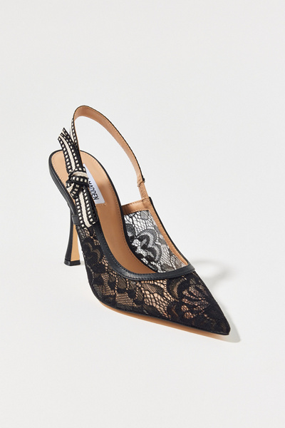 Escarpins Noirs à Bretelles Steve Madden - Taille 41 (UK 5) - Occasion - Talons élégants