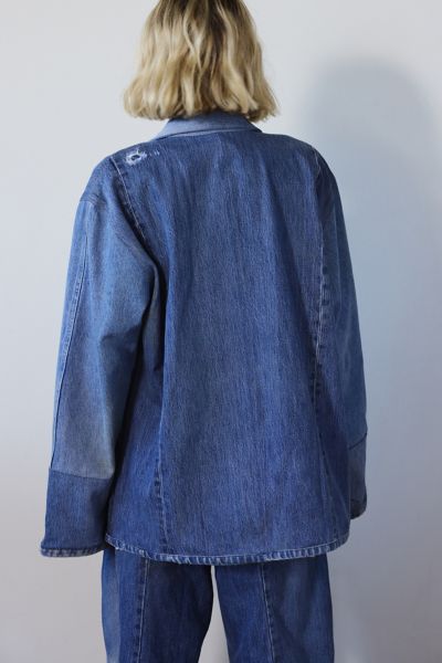 Urban Renewal Remade Pieced Denim Chore Jacket