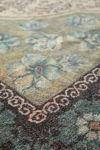 Minerva Floral Digital Printed Chenille Rug