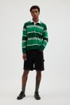 UO Richmond Striped Raw Hem Rugby Shirt