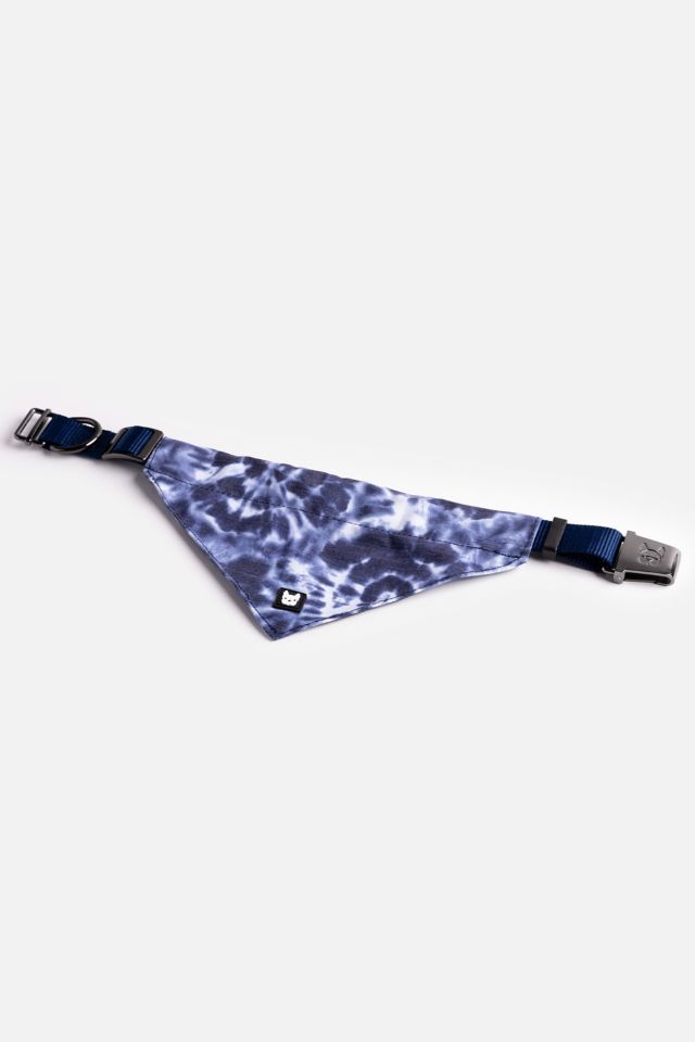 Silver Paw Poplin Bandana Dog Collar #2