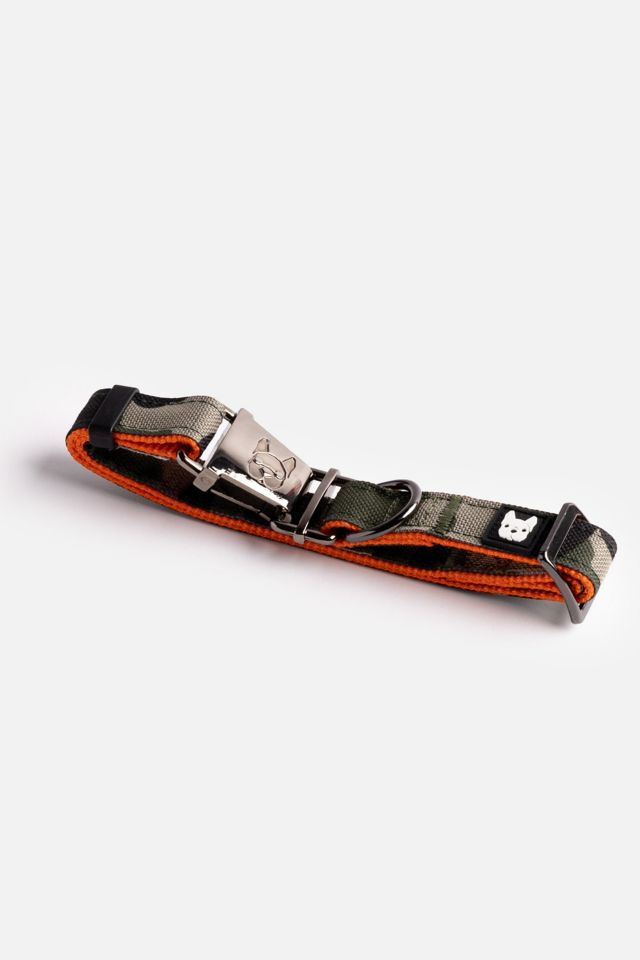 Silver Paw Poplin Camo Dog Collar #1