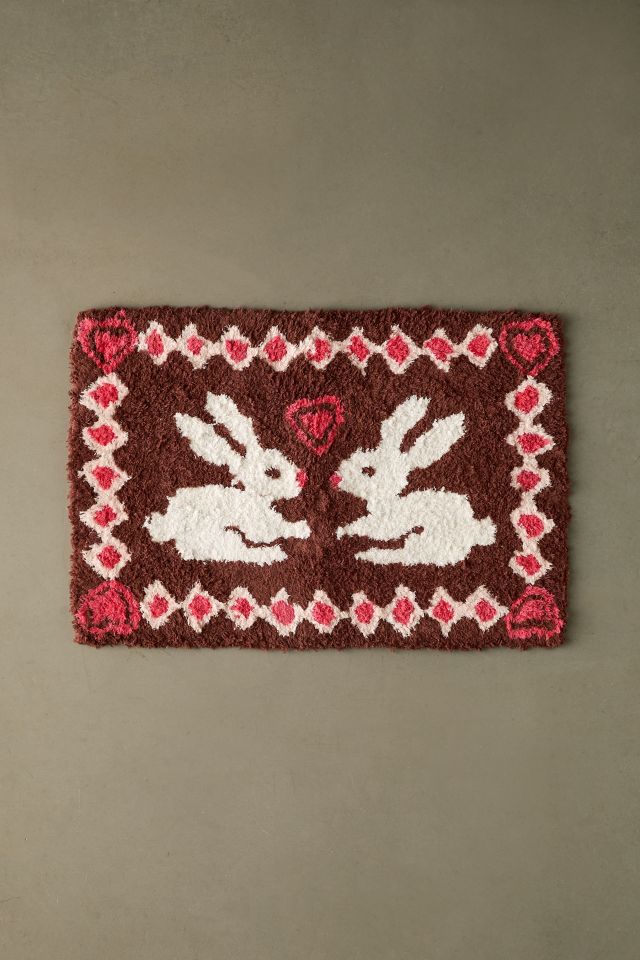 Clara Bunny Icon Shag Rug #1