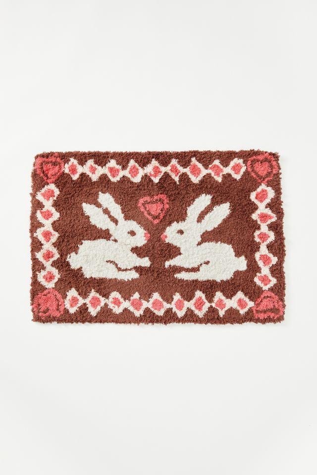 Clara Bunny Icon Shag Rug #4