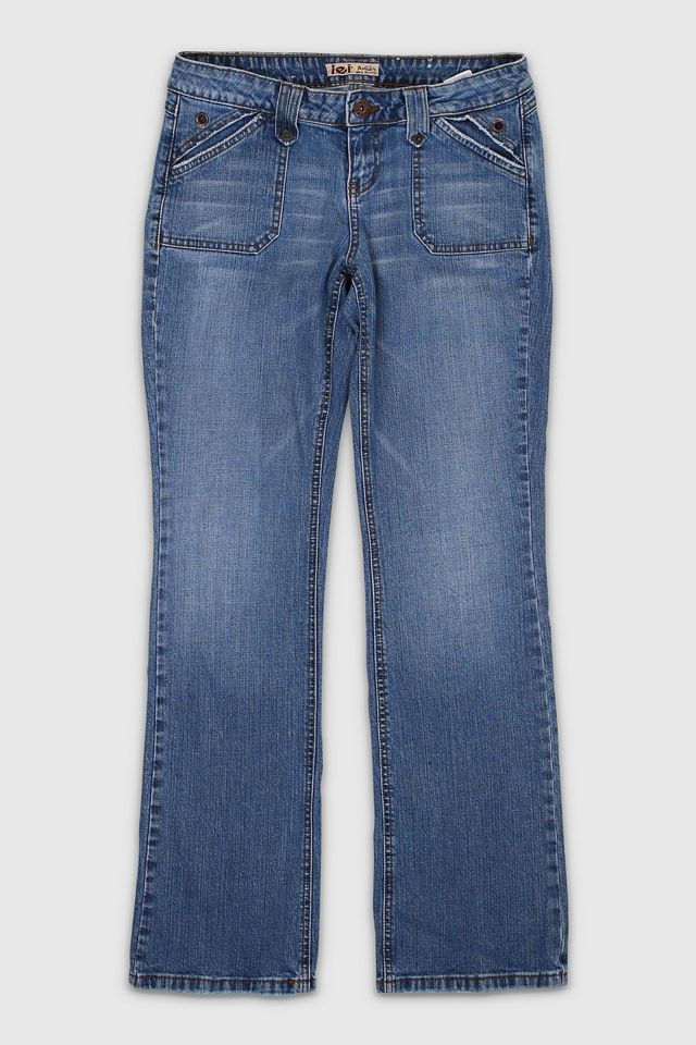 Y2K Low Rise Flare Jeans (S)