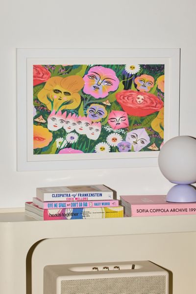 Blindthesun Flower Garden Art Print