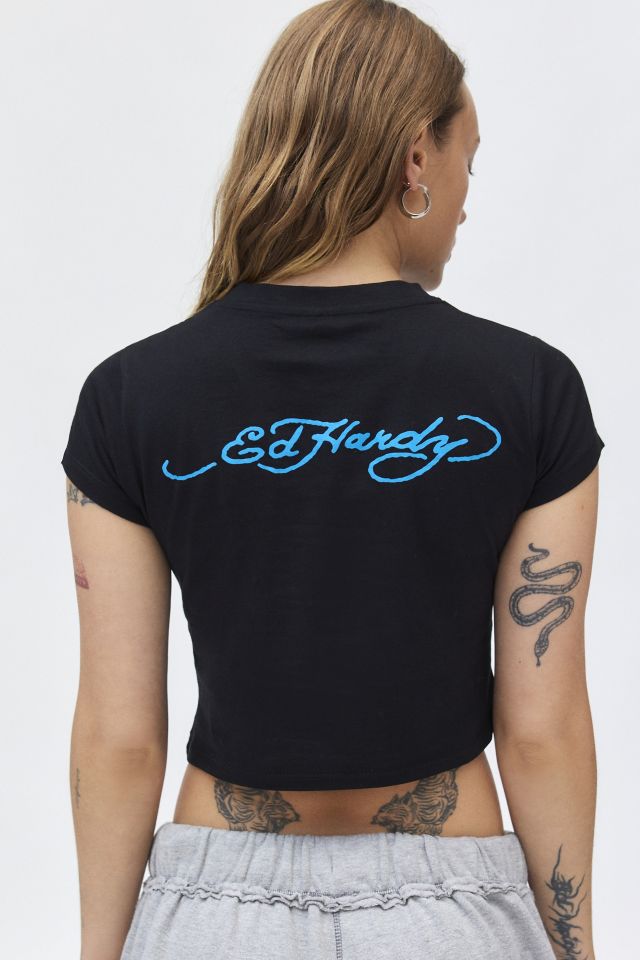T-shirt pour bébé graphique Ed Hardy Ace #3