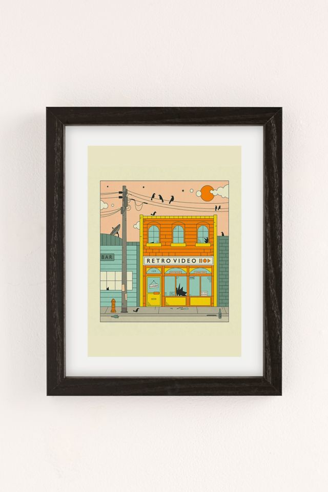 Jazzberry Blue THE VIDEO STORE Art Print #1