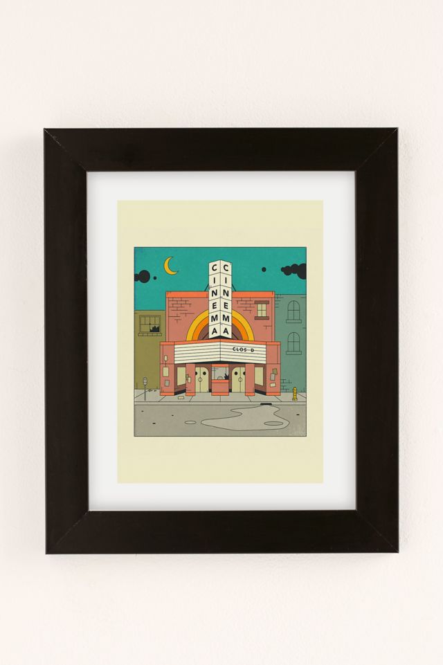 Jazzberry Blue CINEMA Art Print #1