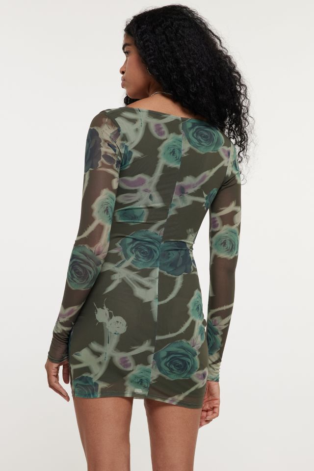 Silence + Noise Bella Key-Hole Mini Dress #3