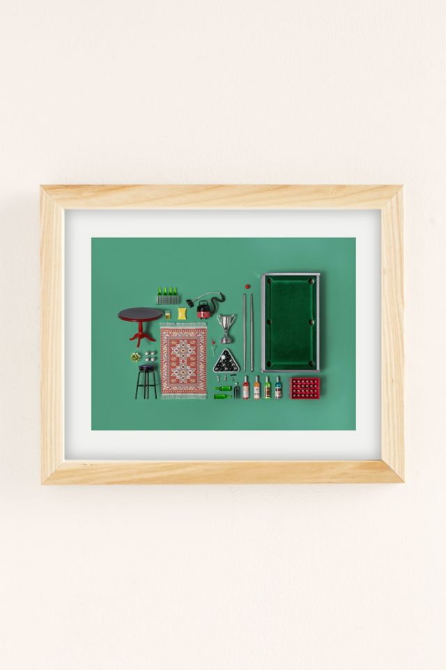 Pepino de Mar Dollhouse Inventory / Dark Green Art Print #1