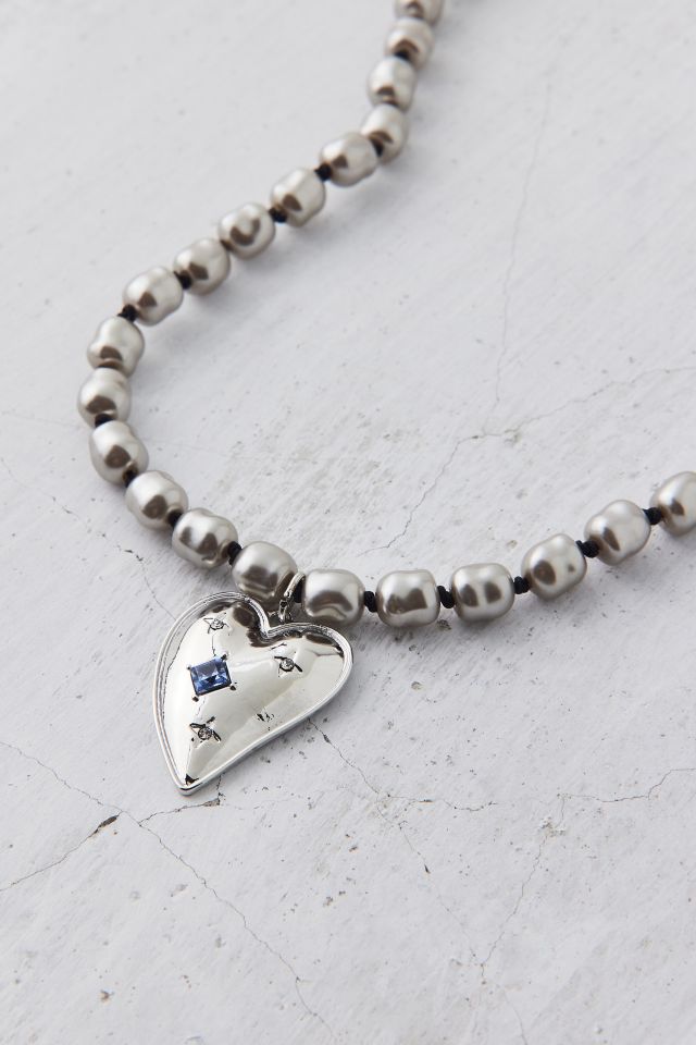 Statement Heart Pendant Necklace #1