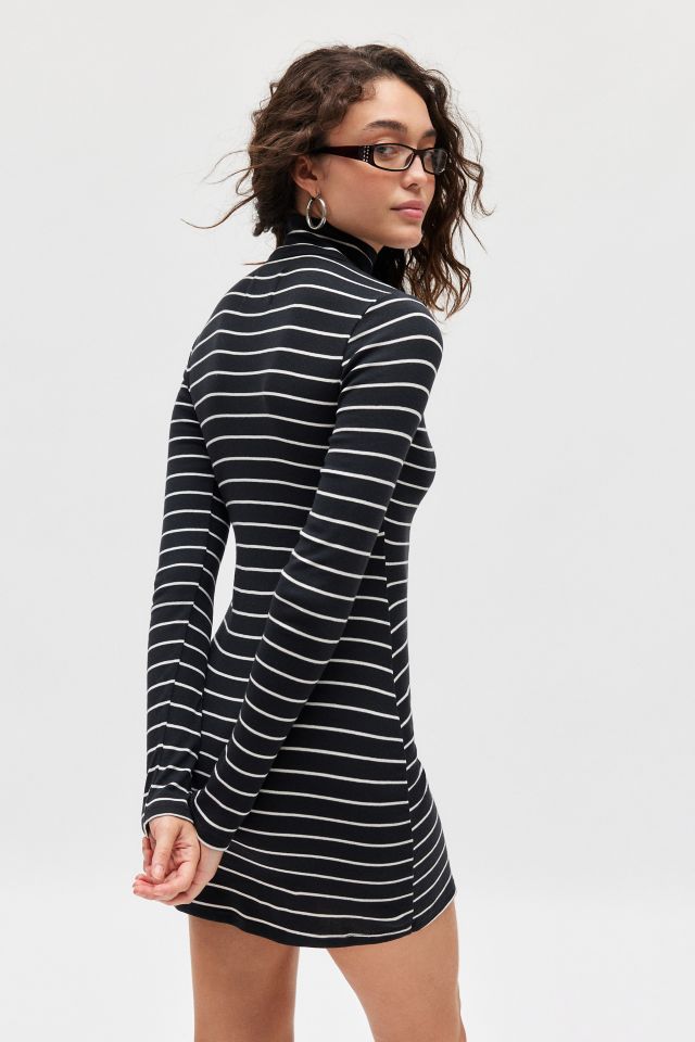 Robe Mini BDG Nola à Manches Longues et Col Montant #2