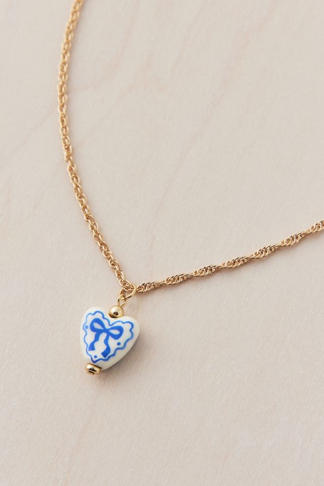 Collier Charme Céramique Zoey #1