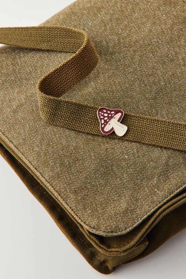 Mushroom Enameled Pin Urban Outfitters