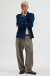 Monitaly Triple Tuck Wide Leg Trouser Pant