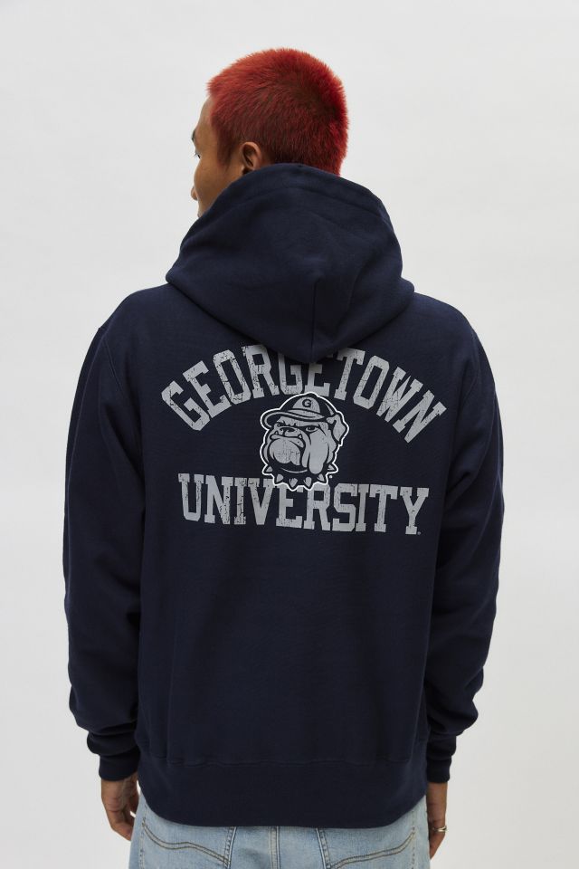 Champion georgetown clearance crewneck sweatshirt