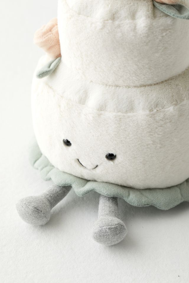 Jellycat Amuseables Wedding Cake Plushie | Urban Outfitters