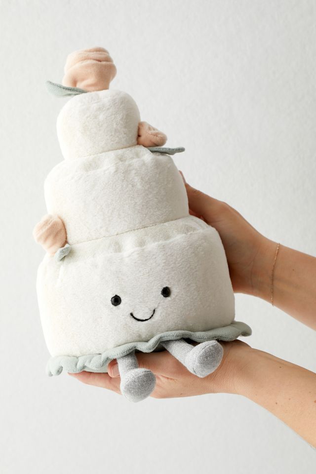 Jellycat Amuseables Wedding Cake Plushie | Urban Outfitters