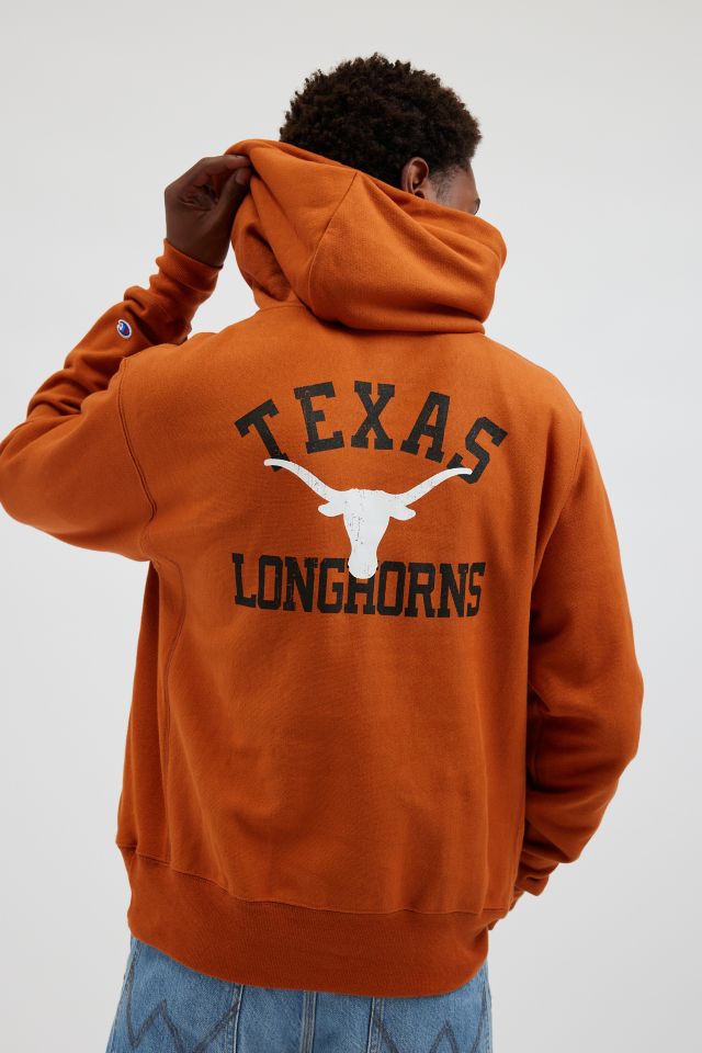 Champion orange hoodie urban outfitters best sale