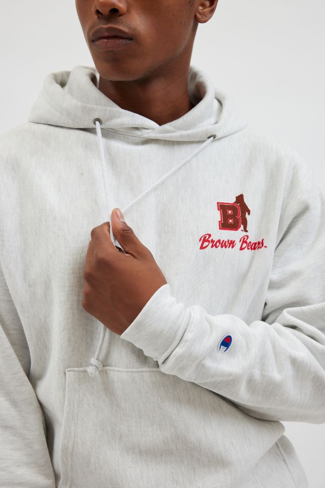 Champion UO Exclusive Brown University Hoodie Sweatshirt #4