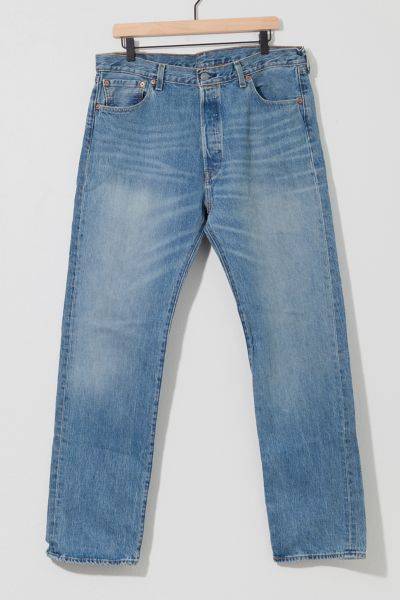 Vintage Y2K Levi's 501 Button Fly Distressed Denim Jeans