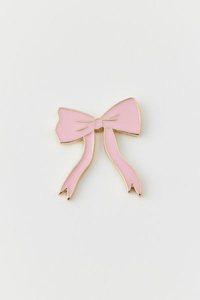 Bow Enameled Pin