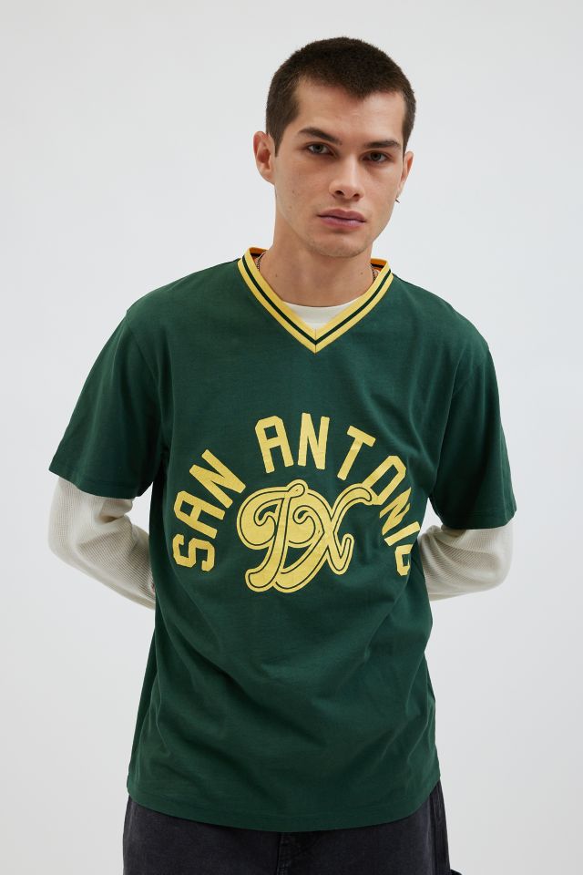 San Antonio V-Neck Ringer Tee #1