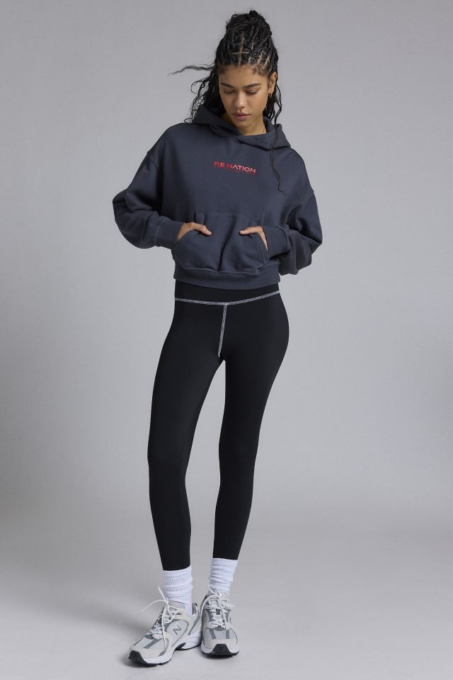 P.E Nation Transition Cropped Hoodie Sweatshirt #3
