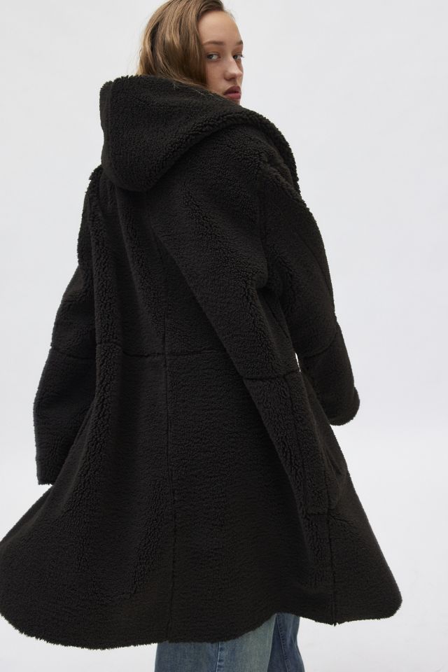 Frye Reversible Faux Leather Overcoat #2