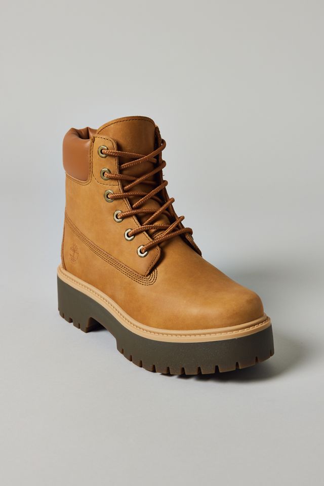 Timberland Women's Stone Street 6-Inch Platform Waterproof Leather Boots #2