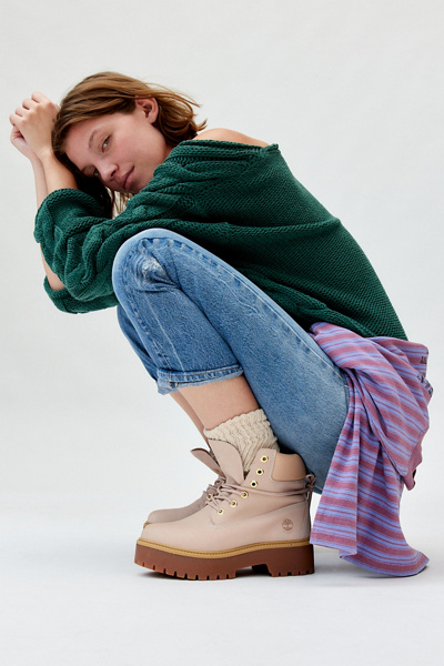 And Jeans Outfits With Blue Timberlands Coat How To Wear