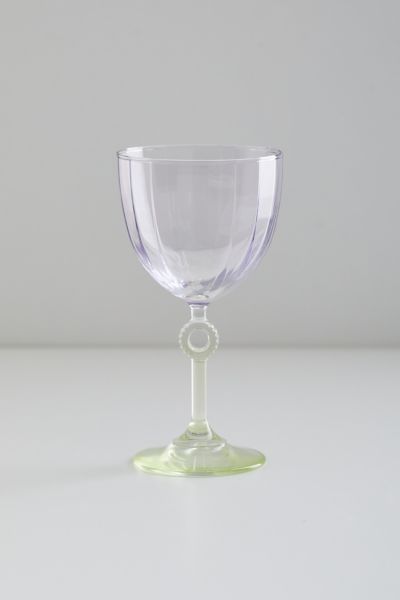 URBAN OUTFITTERS OMBRE ELITE WINE GLASS IN LAVENDER AT URBAN OUTFITTERS 