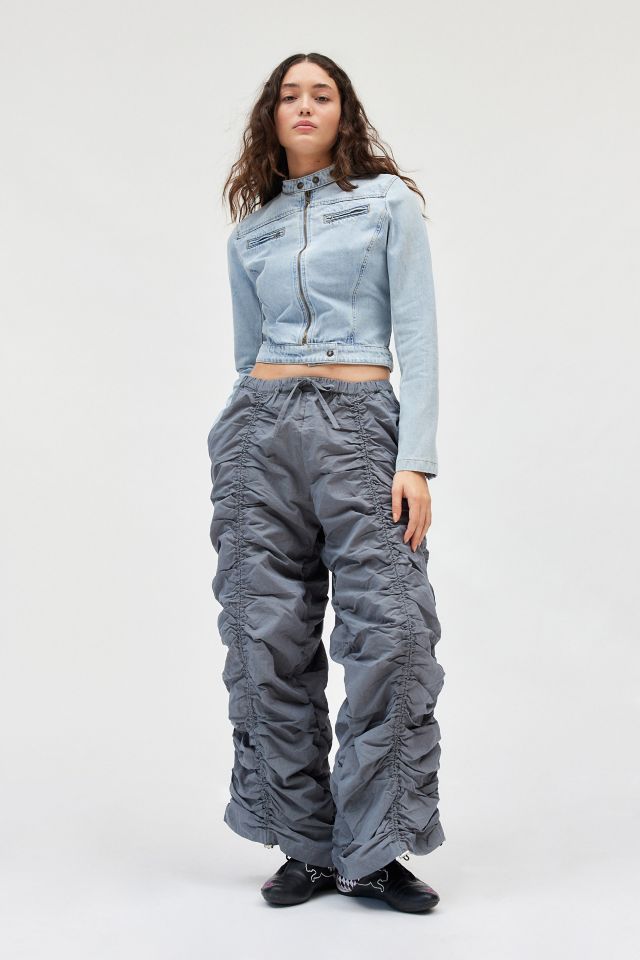 The Ragged Priest Ruched Toggle Baggy Pant #1