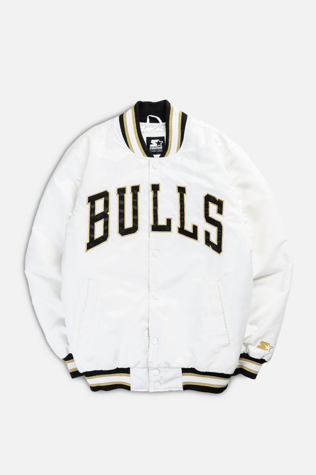 Starter sale vintage Chicago Bulls mens coat