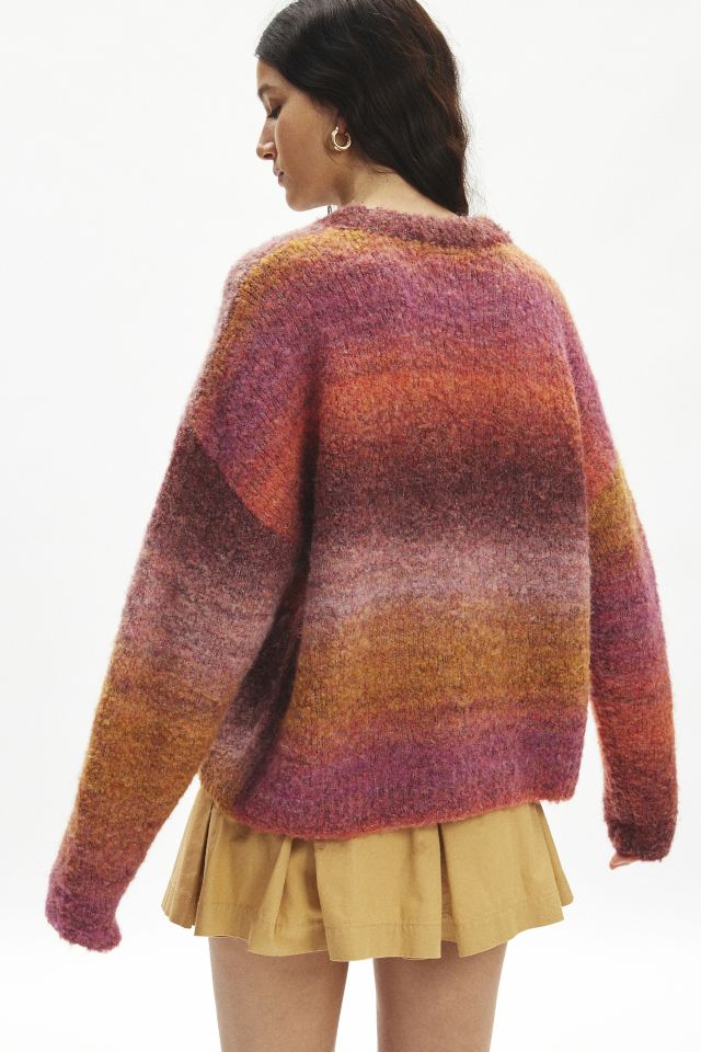 UO Gibson Spacedye Crew Neck Pullover Sweater #3