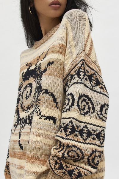 BDG Sully Swirl Pullover Sweater