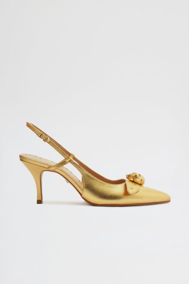 Schutz Alma Rosette Slingback Heel | Urban Outfitters