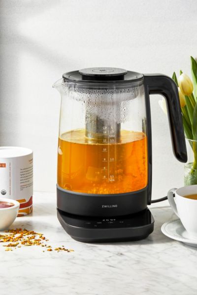 Shop Zwilling Enfinigy Glass Electric Kettle In Black At Urban Outfitters