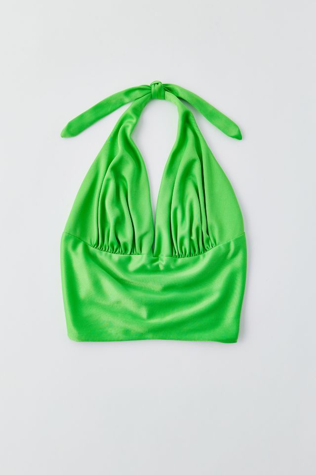 Vintage Cropped Halter Top | Urban Outfitters