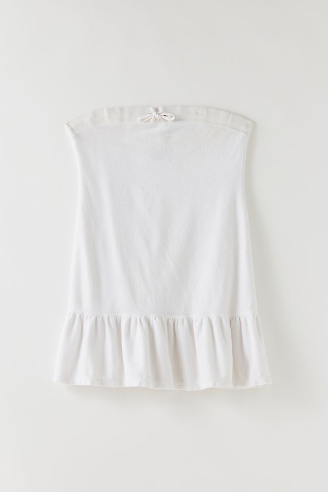 juicy couture white linen dress Ivory Linen Visions Of You Dress