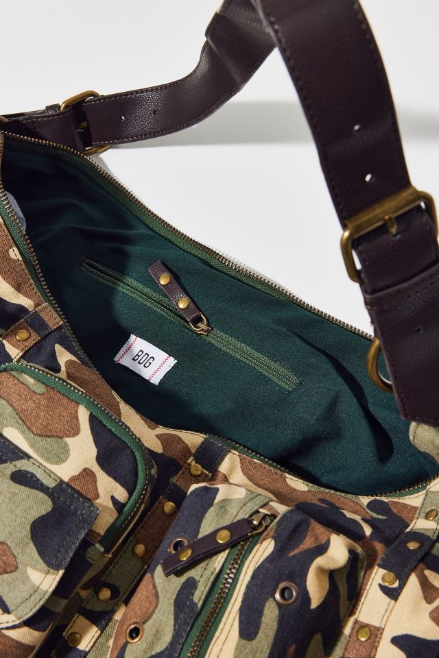 BDG Canvas Pocket Hobo Bag #4