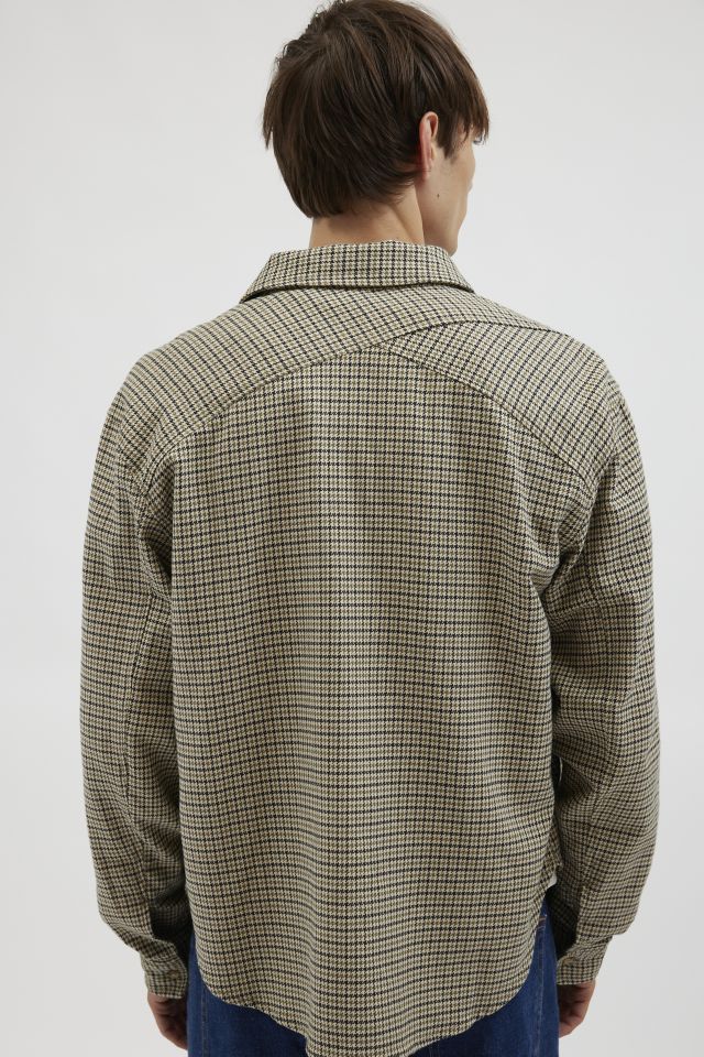 UO Kenny Menswear Long Sleeve Button-Down Shirt #1