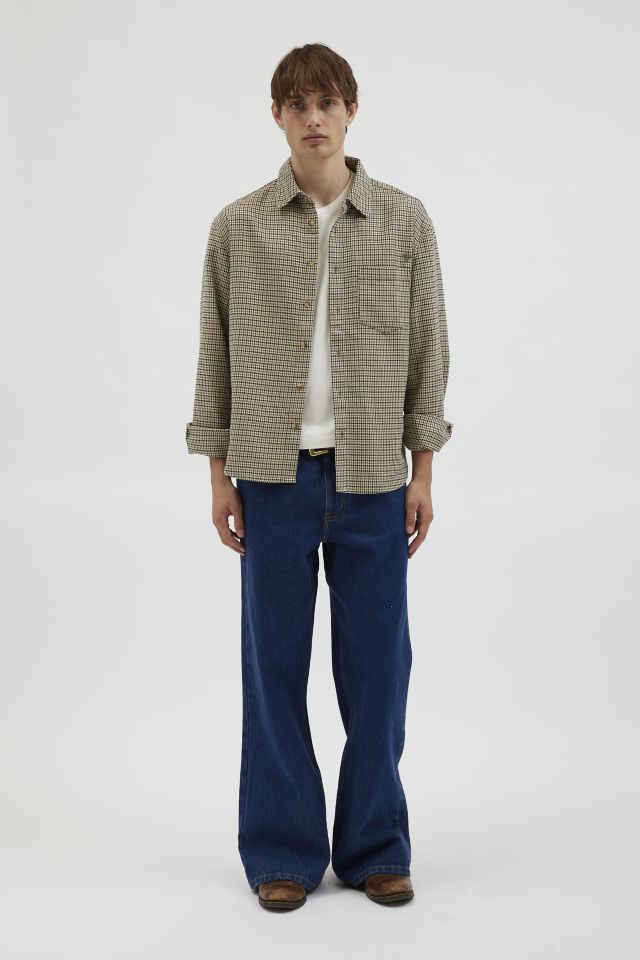 UO Kenny Menswear Long Sleeve Button-Down Shirt #2