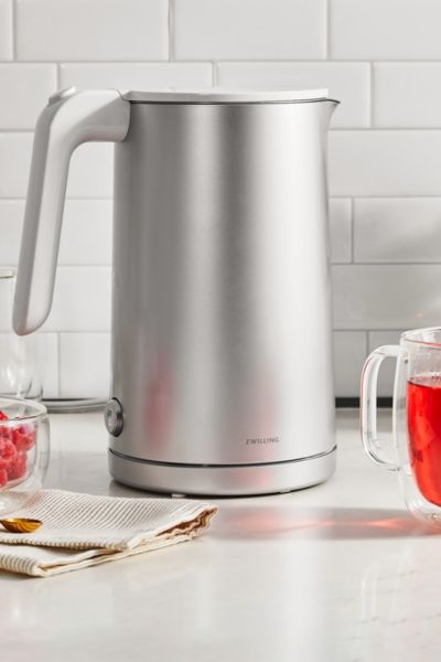 Zwilling Enfinigy Cool Touch 1 Liter Electric Kettle In Silver At Urban Outfitters In Blue