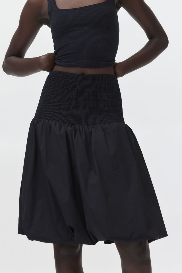 Urban Renewal Remnants Bubble Hem Convertible Midi Skirt #2