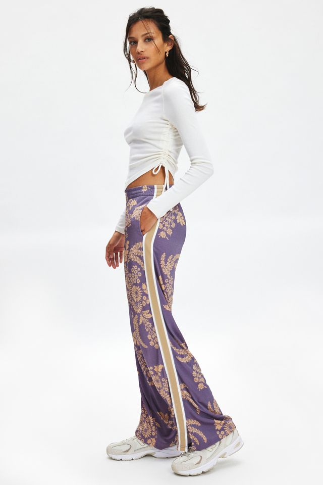 The Upside Fleur Juliet Wide Leg Track Pant Urban Outfitters