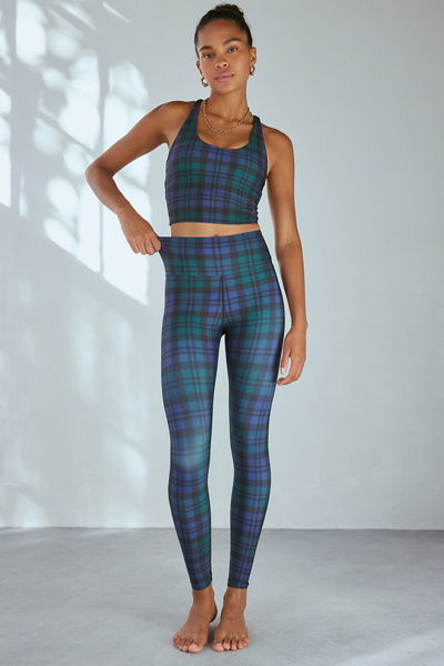 Beach Riot Piper Plaid Leggings | Urban Outfitters
