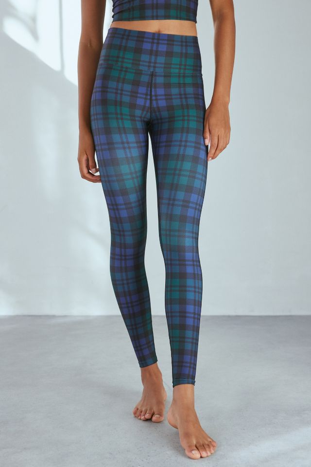 Beach Riot Piper Plaid Legging #1